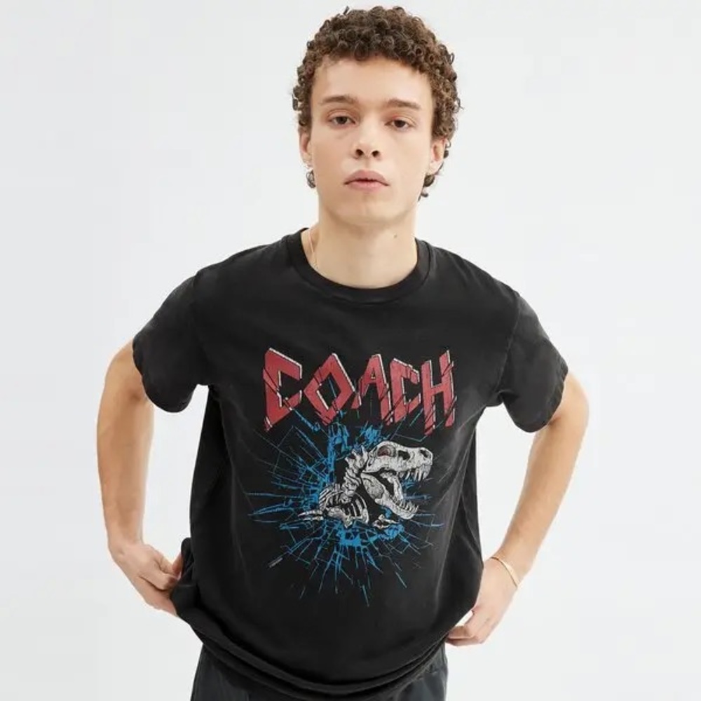 Coach Black T-Rex Graphic Tee - Picture 3 of 11